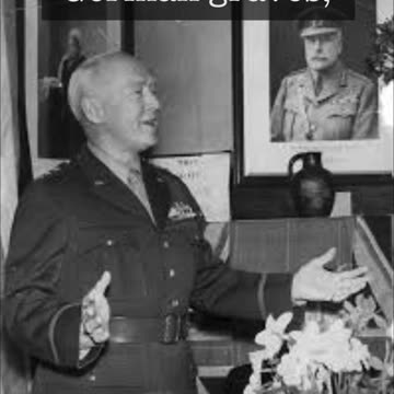 Oct 13, 2024 Gen. Patton quotation of the day (3rd Army Speech cont.) #ww2 #war