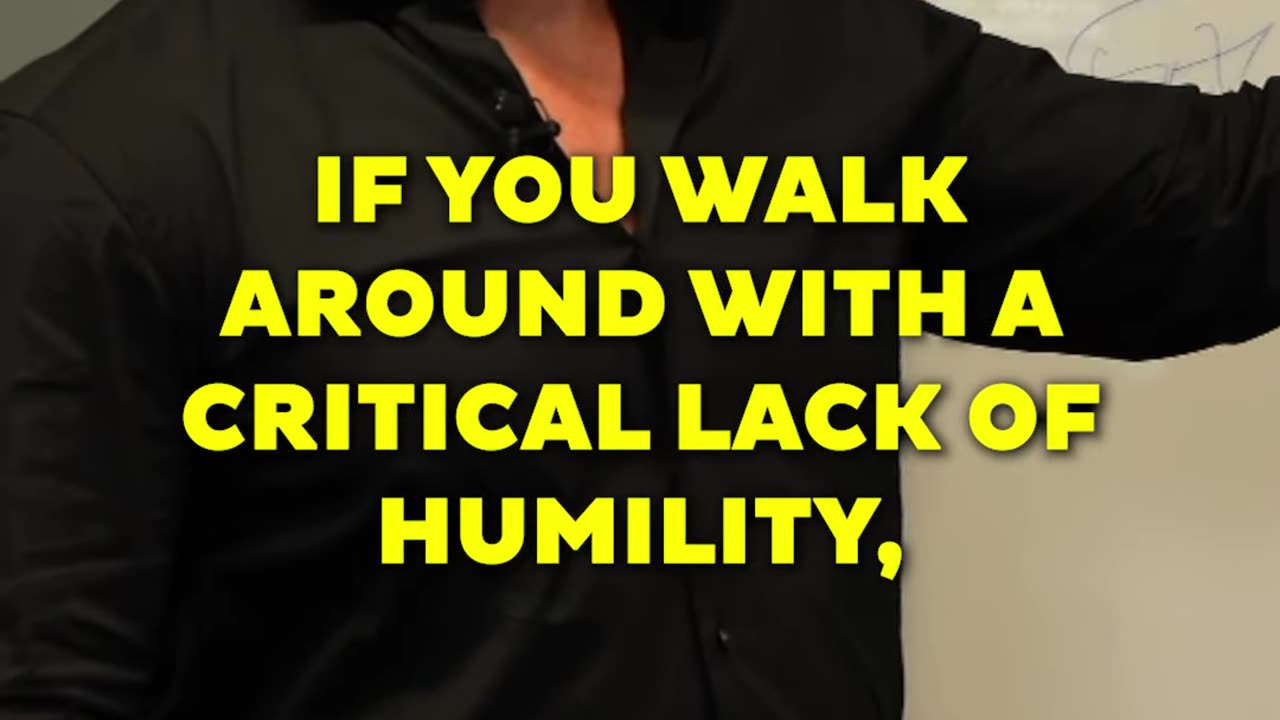 Critial Lack of Humility