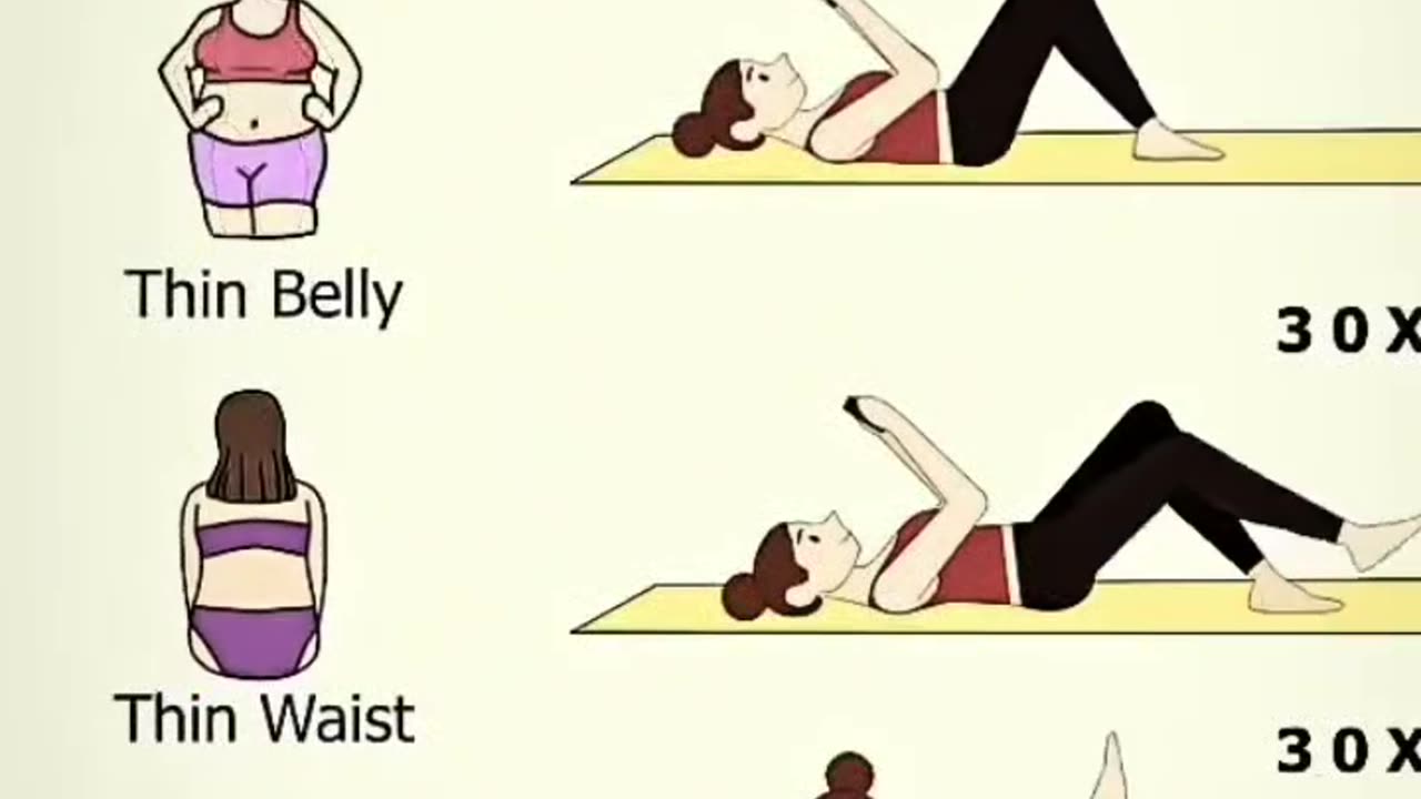 Yoga Pilates Reduce Belly Fat #homeworkout #exercise #bellyfatloss #shorts (1)