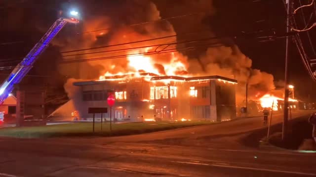 Feu Abritek 8 mai 2022 usine 127e rue