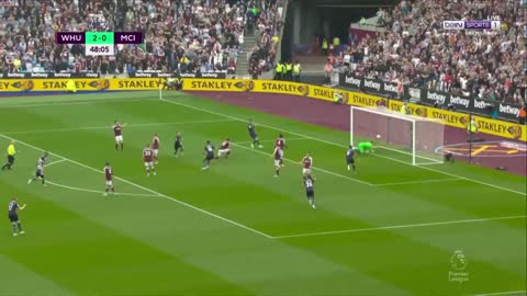 هدف السيتي الأول