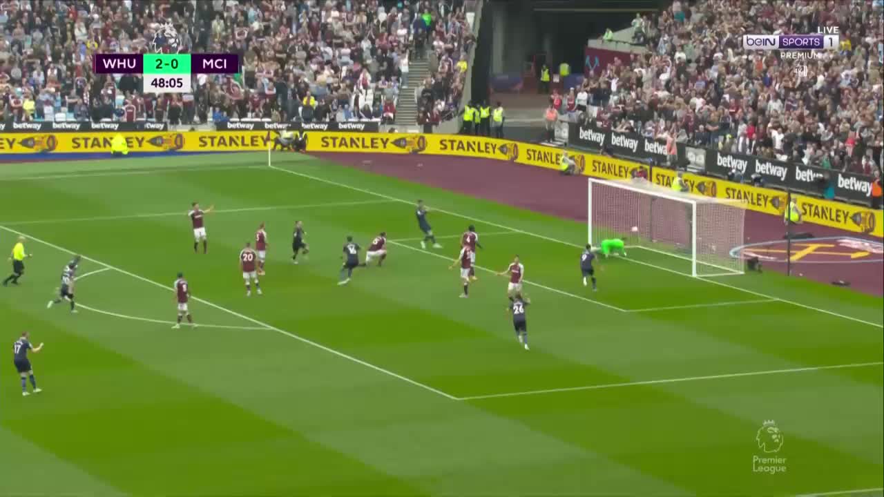 هدف السيتي الأول