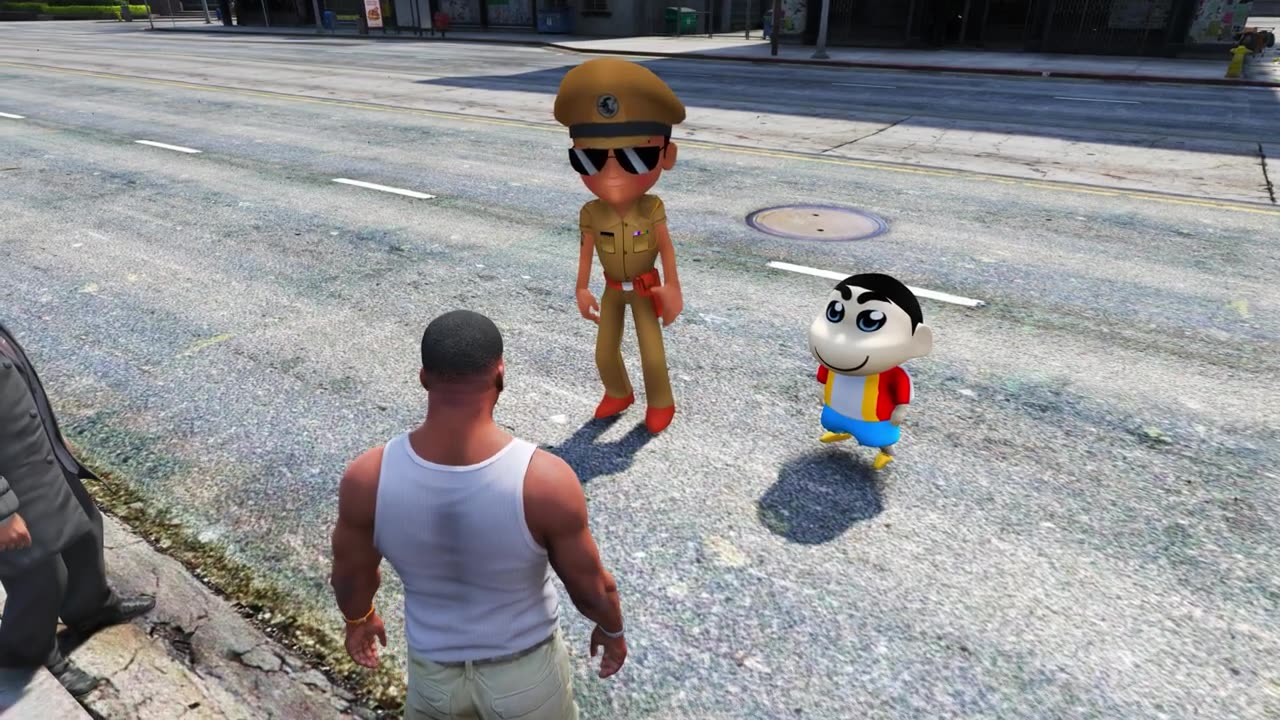 RICH FRANKLIN AND SHINCHAN KIDNAPPED BY GANGSTER In GTA5