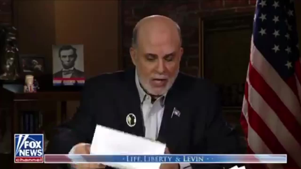 WOW - BOOK MARK THIS ONE! Mark Levin goes scorched earth on Biden Harris