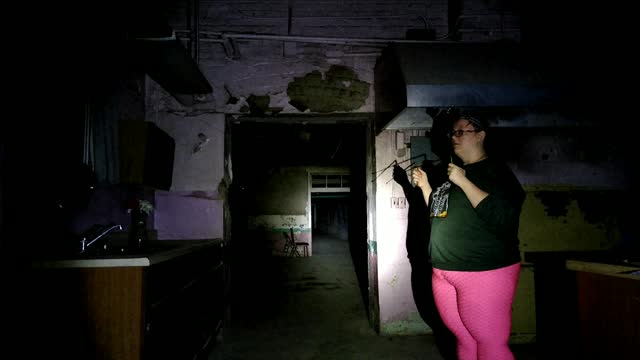 Voice of a female "ghost" at the Randolph County Asylum / Infirmary