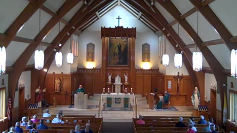 Gospel Acclam, Gospel, Homily (Rev. Mr. Tom Hupertz) Vigil Mass 090322AD 23rd Sun Ord