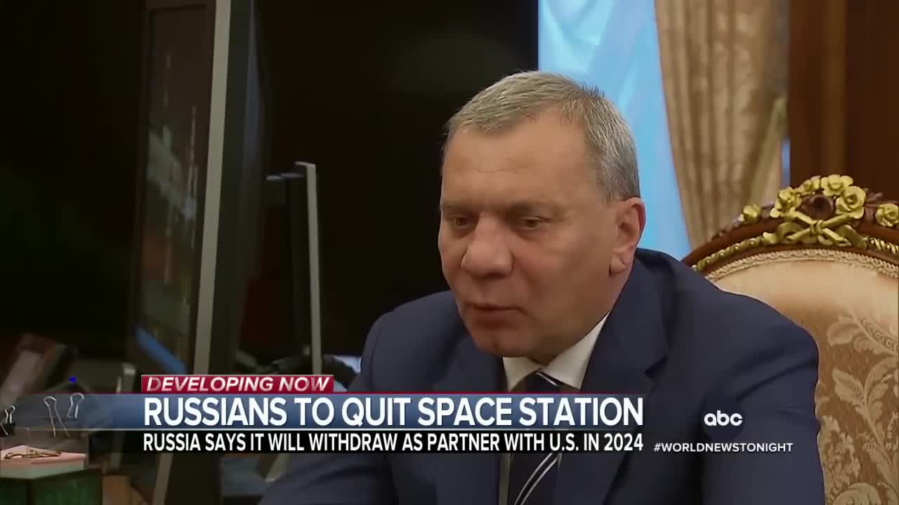 "Russia announces withdrawal from International Space Station | WNT "