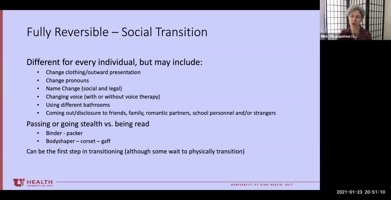 Utah Pride Center Teacher Conference - "Gender Identity Transition in Adolescents" FULL