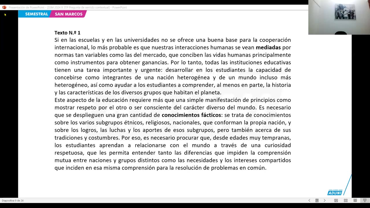 SEMESTRAL ADUNI 2024 | Semana 03 | Biología | Filosofía | RV S1