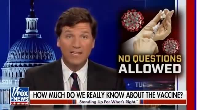 Tucker Carlson Questions The Number Of Deaths Caused By COVID Shots! YouTube BANNED This Video!