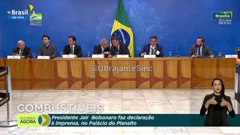 Coletiva imprensa Governo Federal