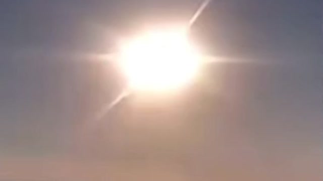 Solar eclipse captured in Argentina