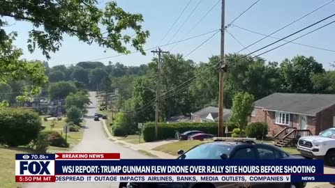 Trump Assassination Hoax - Fake Gunman Flew Drones over Rally Site