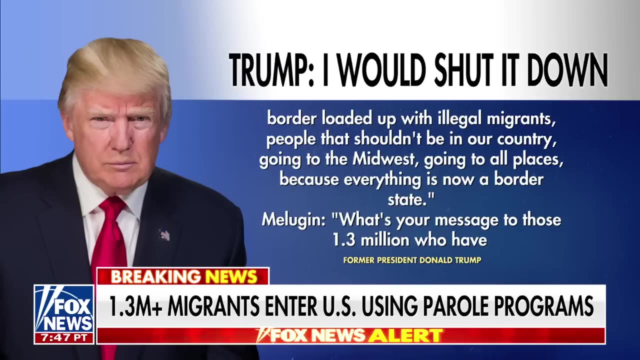 'GET READY TO LEAVE' Trump delivers message to illegal immigrants