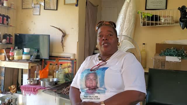 #21 TV-South Andros - "Tiger Is Shown The Old Fashion Way Of Coconut Oil Processing"