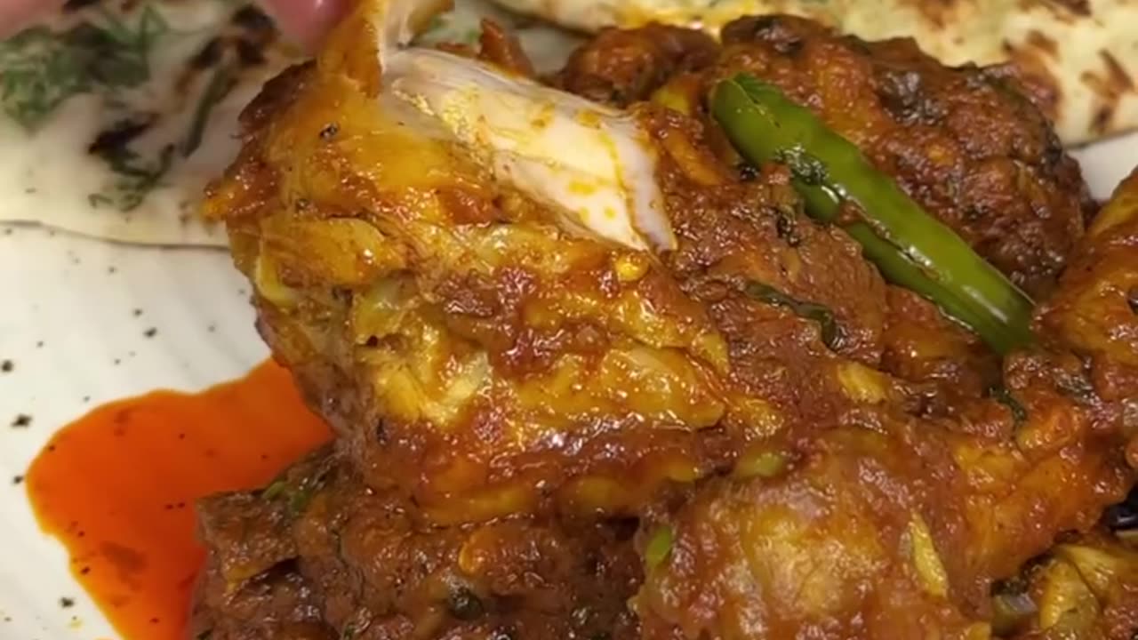 Chicken Masala ASMR Cooking sound recipe 👍