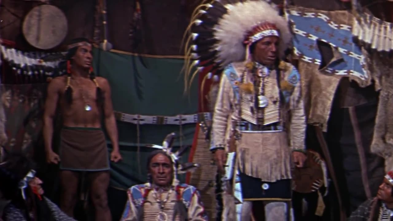 Sitting Bull ⭐️ FULL MOVIE ⭐️ J. Carrol Naish & Dale Robertson ⭐️ Classic Western Film ⭐️ 1954