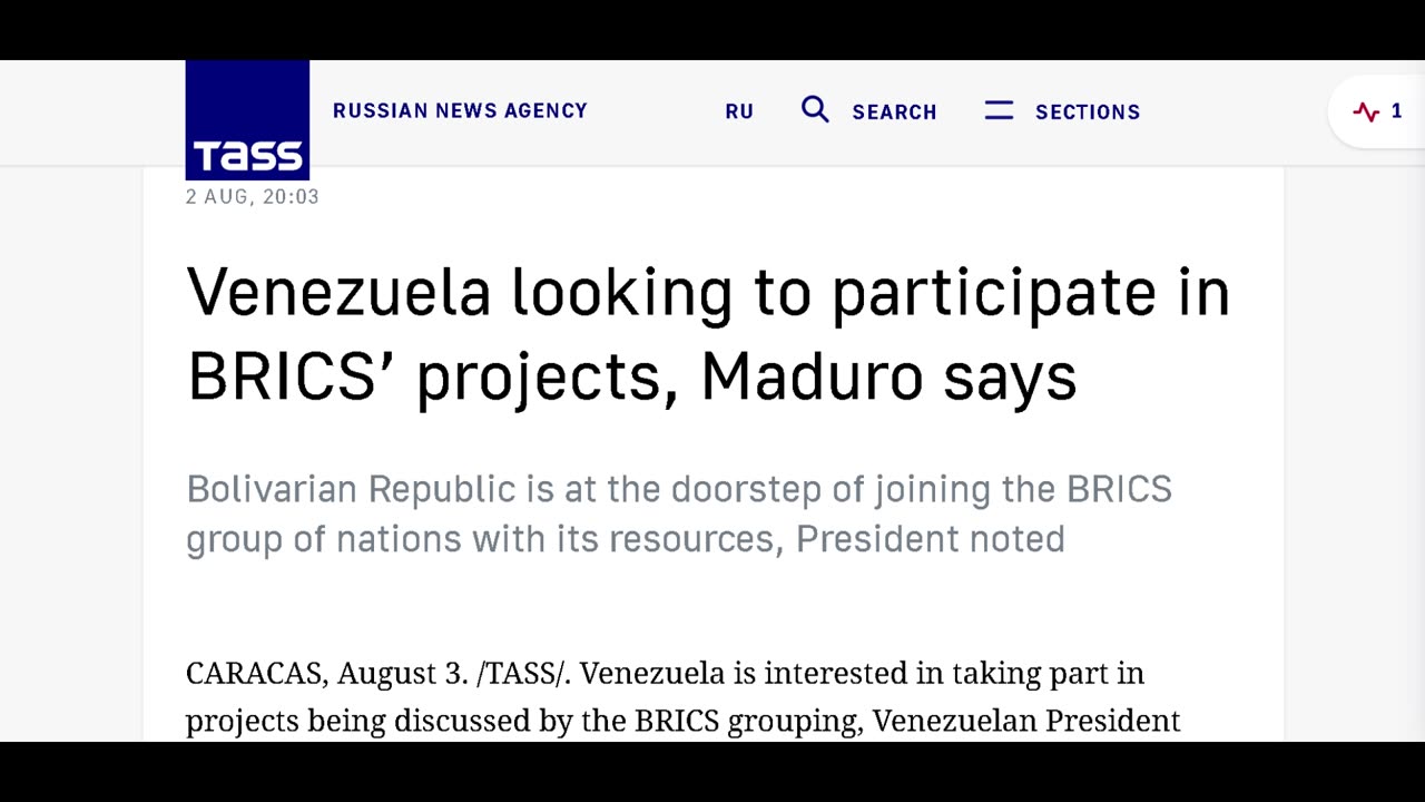 Could BRICS Or BRICS Plus Be The Next Step For Venezuela's Multipolar Integration?