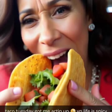 Tacos and Selfies for Kamala