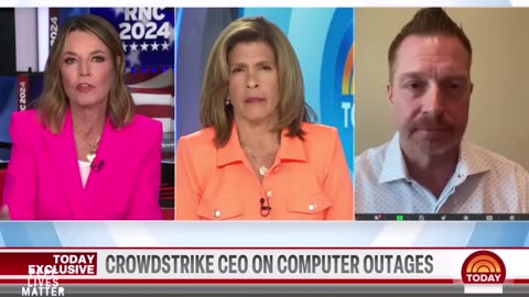 Crowdstrike CEO | MSM asks the right question .. 👀👀👀