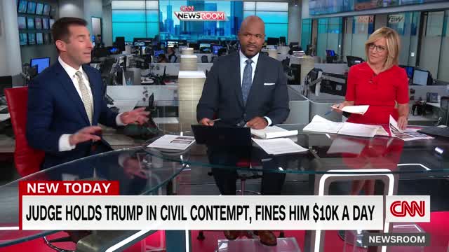BREAKING NEWS!!! Judge holds former President Trump in civil contempt