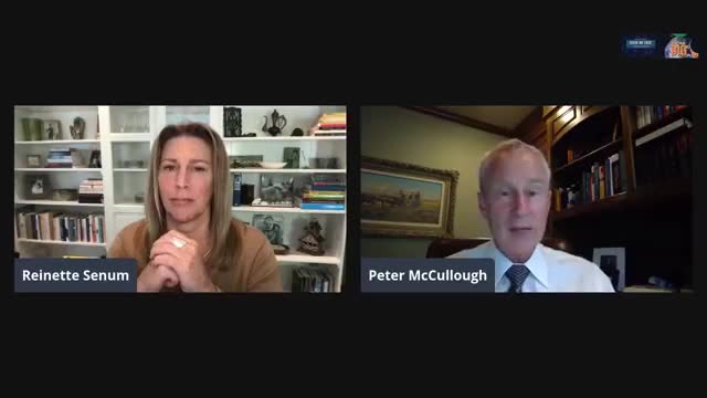 Dr. Peter McCullough interviewed by Reinette Senum.