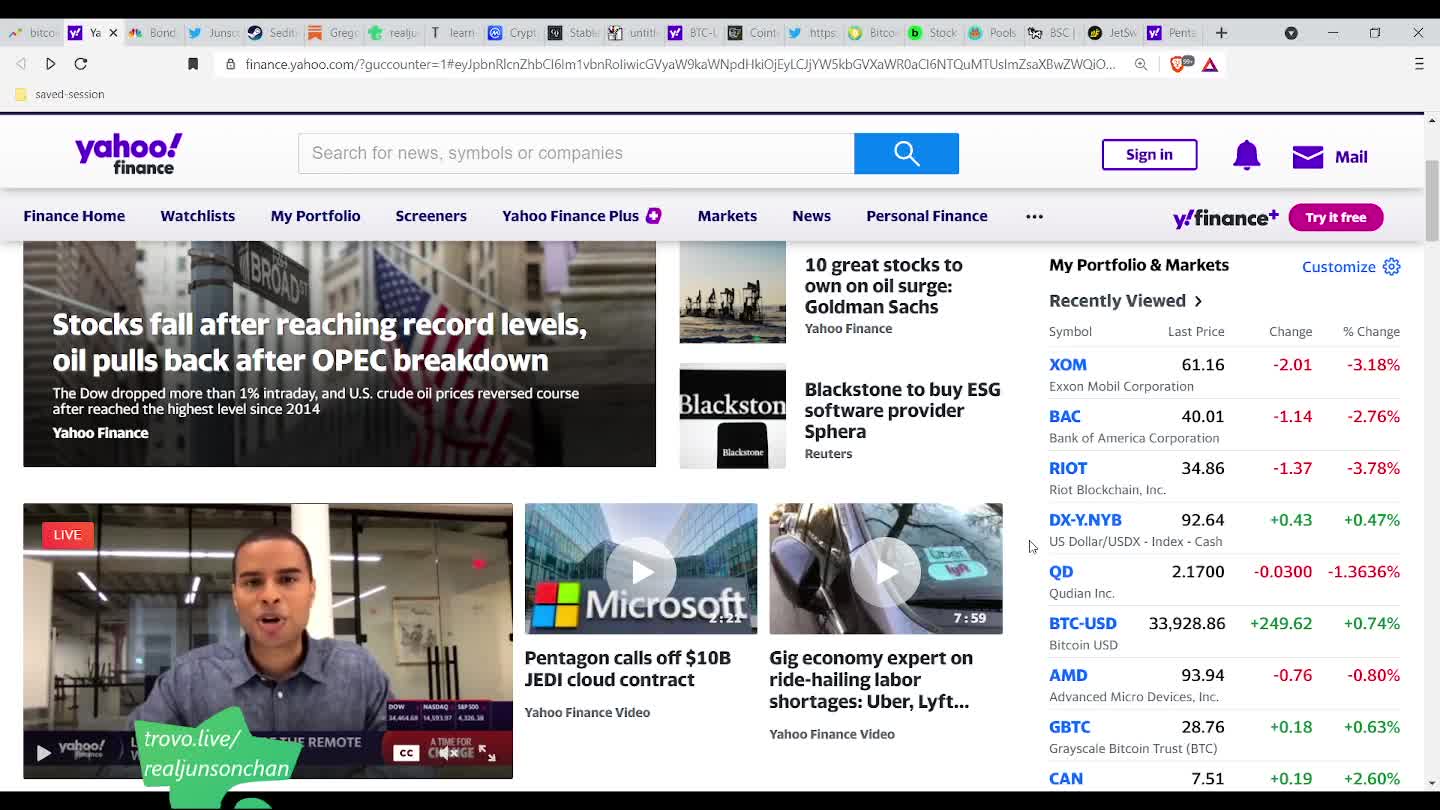 Bitcoin Clown World #532 - Markets Down Crypto Currencies Mostly Surge While Crude Oil Tanks