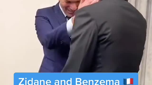 Zidane And Benzema Ballin d'Or 2022