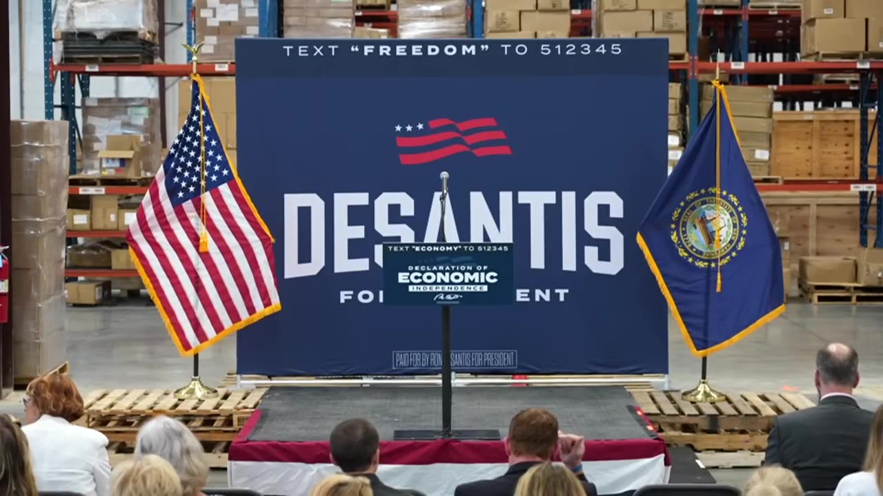 Ron DeSantis Unveils Declaration of Economic Independence