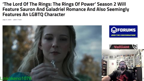 Rings of power featuring Romance between Sauron and Galadriel and possible LGBTQ+ character