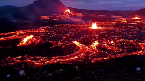 Have you ever felt a volcanic eruption so close?