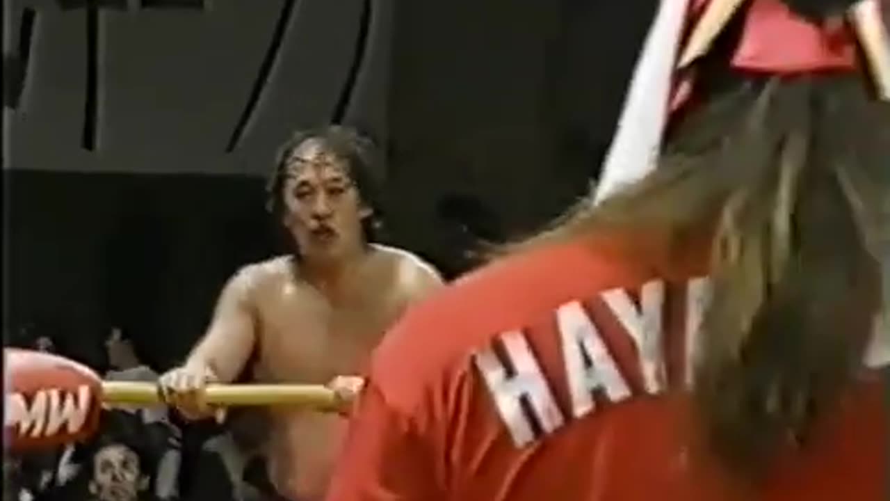 (1999.01.05) Mr. Gannosuke vs. Hisakatsu Oya - Over the Top Tournament Finals - FMW