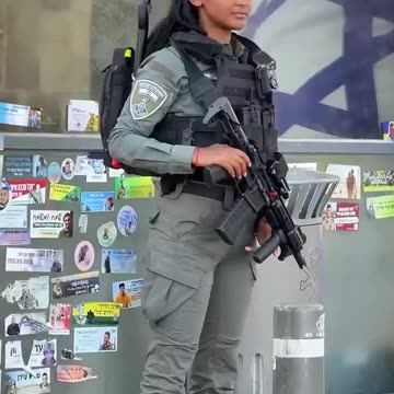 Why Civilians carry Weapons in the streets #israel #jerusalemtour Israel