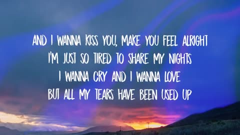 Tom odell - another love lyrics videos (slowd- reverse)