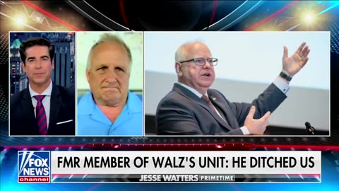 Tom Schilling served in Tim Walz's battalion excoriates Walz for abandoning them before deployment