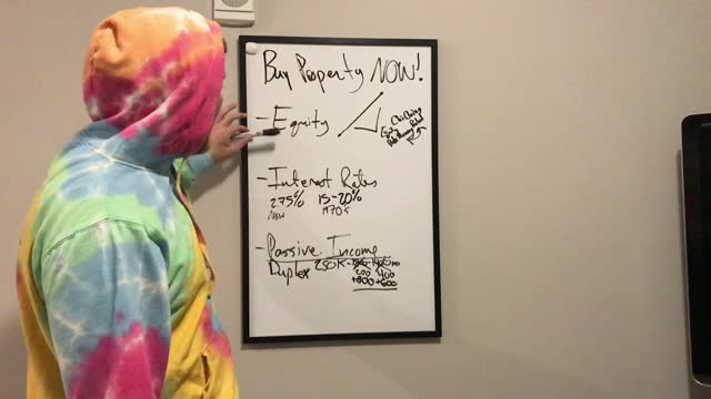 Buy Property NOW!!! MAN Your Life Up.