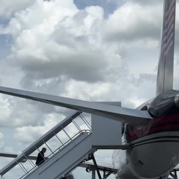 President Trump departs for Asheville, NC 🇺🇸✈️