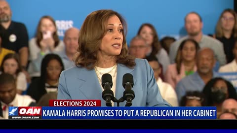 Kamala Harris Promises To Put A Republican In Her Cabinet