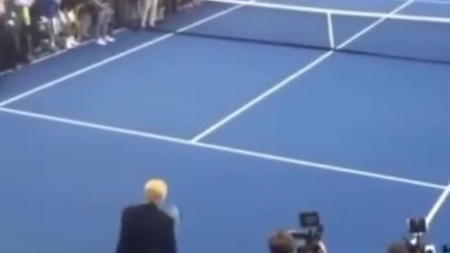 How about Donny playing tennis??