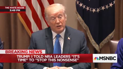 Trump: "I like taking the guns early ... Take the guns first, go through due process second."