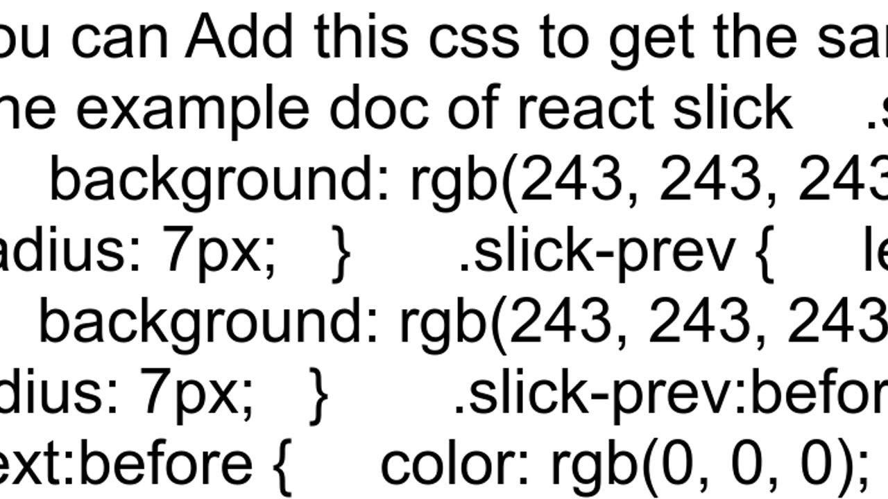 Change the color of arrows using Slick on Github pages