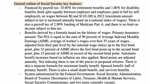 Lecture for October 26, 2021: An overview of the U.S. retirement system