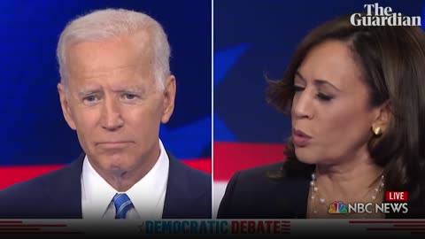 Kamala Harris attacks Joe Biden's record on race in Democratic debate