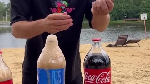 Coca cola vs mentos