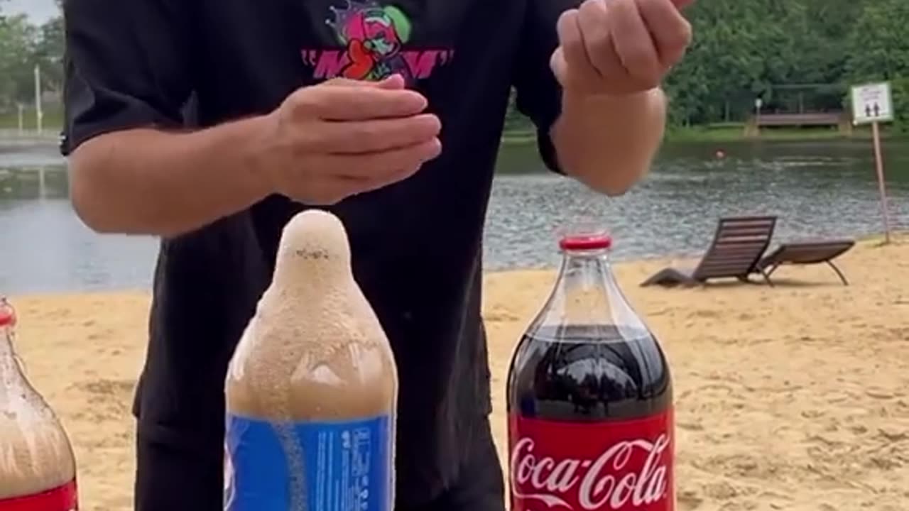 Coca cola vs mentos