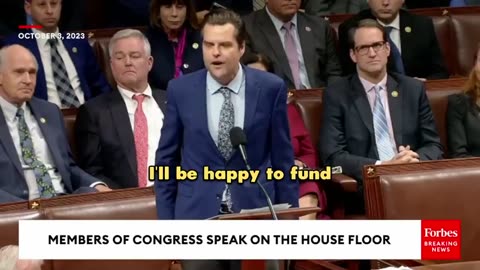 💥Hated by the Swamp, Matt Gaetz is unafraid and unapologetic.