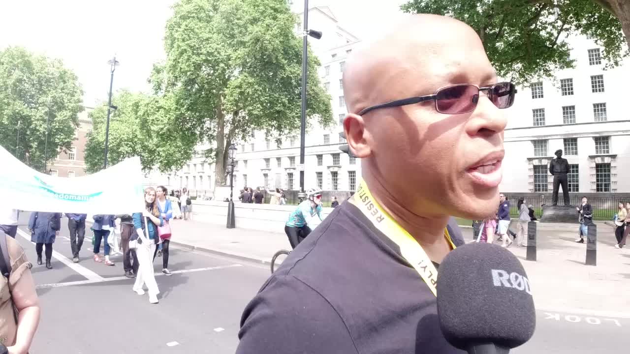 2 YEARS, SAVING OUR CHILDREN PROTEST LONDON