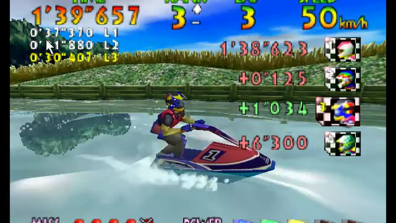 *Bill Plays! Project64 - WAVE RACE 64 - HIGH PICH FEATURE ON MY FILMORA X CRACK VERSON!