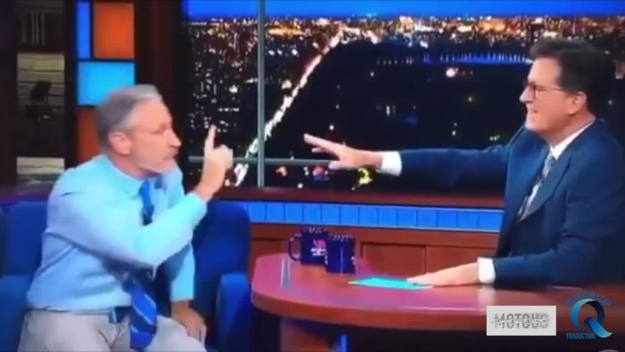 Jon Stewart nous donne sans l'ombre d'un doute sa vision des "Origines du Covid"