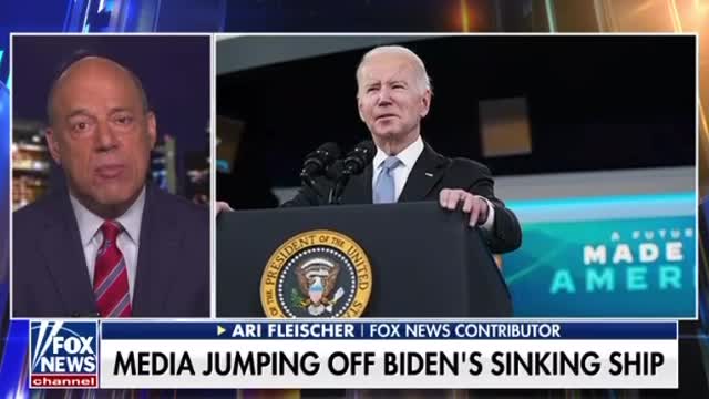 Ari Fleischer: That's the way a lot of people FEEL about Joe Biden